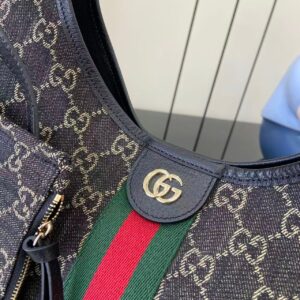 gucci giglio large tote bag sand and dark brown canvas (copy)