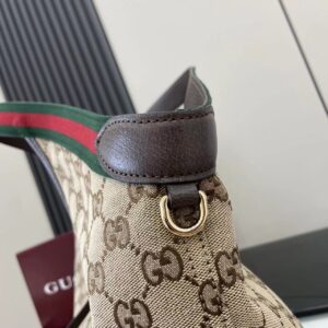 gucci giglio large tote bag blue denim