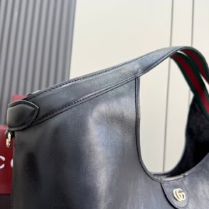 gucci giglio large tote bag sand and dark brown fabric (copy)