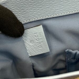 gucci large changing bag beige and blue gg supreme canvas (copy)