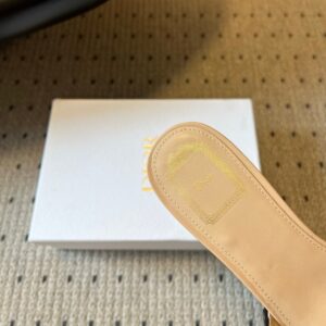 dioriviera dior woven heeled slide