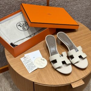 hermes 185 oasis heels sandals m8/gris asphalte (copy)