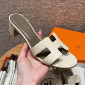hermes 185 oasis heels sandals m8/gris asphalte (copy)
