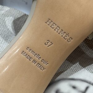 hermes 185 oasis heels sandals m8/gris asphalte (copy)