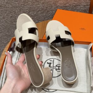 hermes 185 oasis heels sandals m8/gris asphalte (copy)