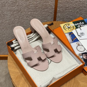 hermes 185 oasis heels sandals m8/gris asphalte (copy)