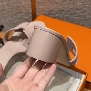 hermes 185 oasis heels sandals m8/gris asphalte (copy)
