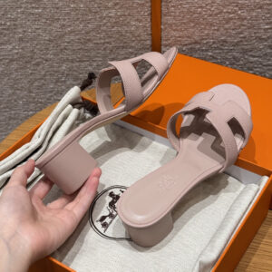 hermes 185 oasis heels sandals m8/gris asphalte (copy)