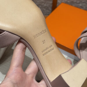 Hermes 185 Oasis Heels Sandals Terre Cuite hermes 185 oasis heels sandals m8/gris asphalte (copy)