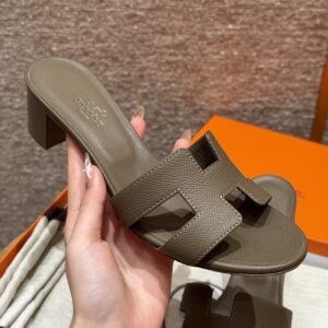 hermes 185 oasis heels sandals blue chacier (copy)