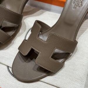 hermes 185 oasis heels sandals blue chacier (copy)