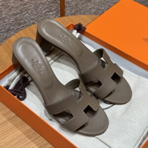 hermes 185 oasis heels sandals blue chacier (copy)
