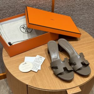 hermes 185 oasis heels sandals blue chacier (copy)