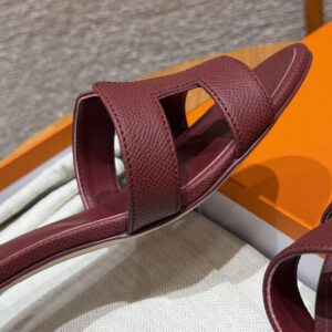 hermes 185 oasis heels sandals blue chacier (copy)
