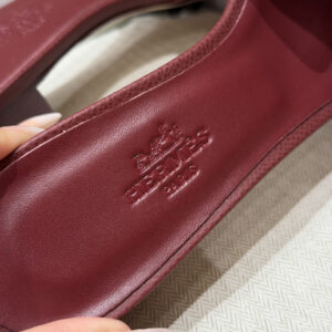 hermes 185 oasis heels sandals blue chacier (copy)