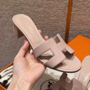 hermes 185 oasis heels sandals blue chacier (copy)