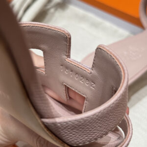 hermes 185 oasis heels sandals blue chacier (copy)