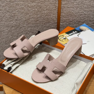 hermes 185 oasis heels sandals blue chacier (copy)