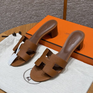 hermes 185 oasis heels sandals blue chacier (copy)