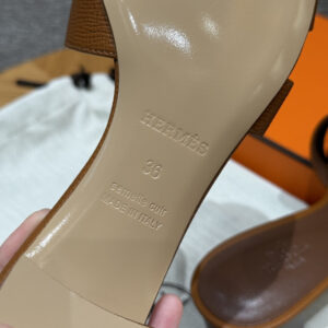 hermes 185 oasis heels sandals blue chacier (copy)