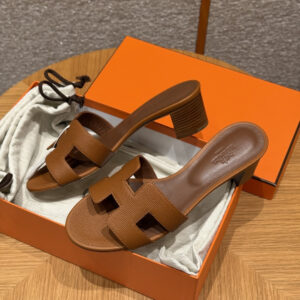 hermes 185 oasis heels sandals blue chacier (copy)