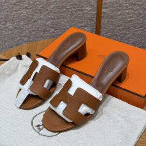 hermes 185 oasis heels sandals blue chacier (copy)
