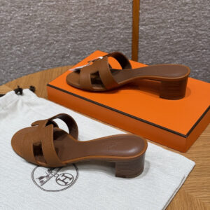hermes 185 oasis heels sandals blue chacier (copy)