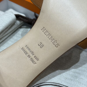 hermes 185 oasis heels sandals 37/gold 02 (copy)