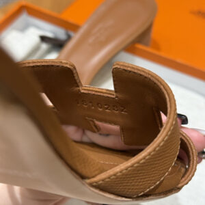 hermes 185 oasis heels sandals 37/gold 02 (copy)