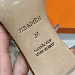 hermes 185 oasis heels sandals 37/gold 02 (copy)