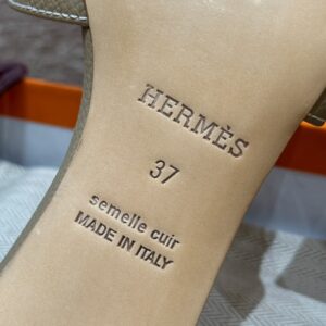 hermes 185 oasis heels sandals 37/gold 02 (copy)