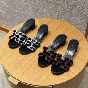 hermes 185 oasis heels sandals 89/noir black crystals (copy)