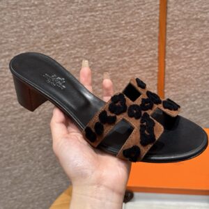 hermes 185 oasis heels sandals 89/noir black crystals (copy)