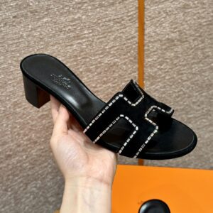 hermes 185 oasis heels sandals brun fume (copy)