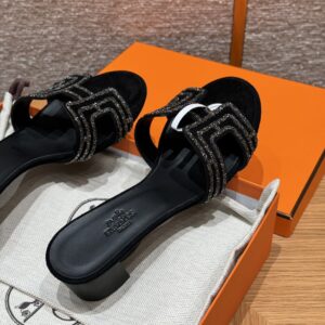 hermes 185 oasis heels sandals brun fume (copy)