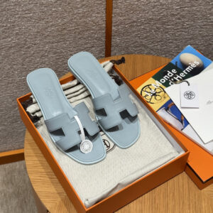 hermes 185 oasis heels sandals silver (copy)