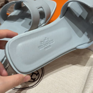hermes 185 oasis heels sandals silver (copy)