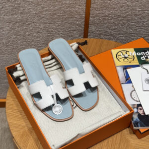 hermes 185 oasis heels sandals silver (copy)