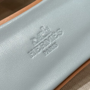hermes 185 oasis heels sandals silver (copy)