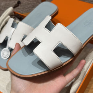 hermes 185 oasis heels sandals silver (copy)