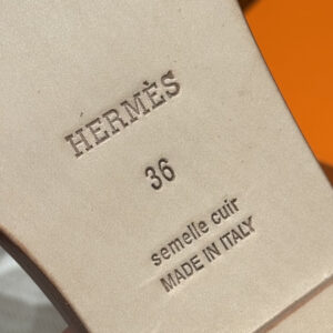 hermes 185 oasis heels sandals silver (copy)