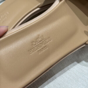 hermes 185 oasis heels sandals black/brown (copy)
