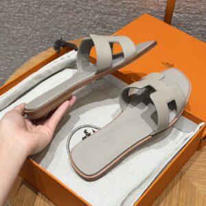 hermes 185 oasis heels sandals black/brown (copy)