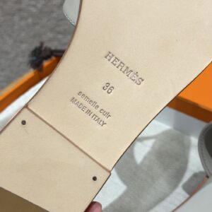 Hermes 185 Oasis Heels Sandals Pebble Beige hermes 185 oasis heels sandals black/brown (copy)