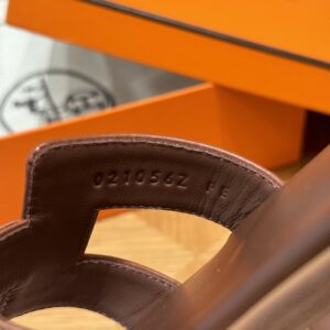 hermes 185 oasis heels sandals black/brown (copy)