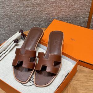 hermes 185 oasis heels sandals black/brown (copy)