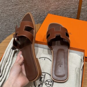 hermes 185 oasis heels sandals black/brown (copy)
