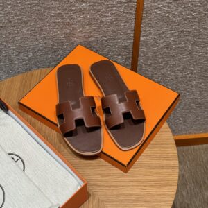hermes 185 oasis heels sandals black/brown (copy)