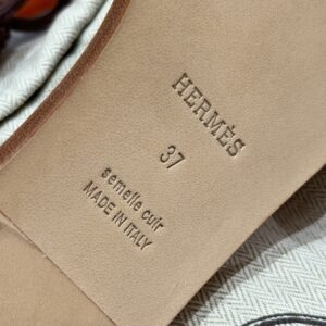Hermes 185 Oasis Heels Sandals 37/Gold 06 hermes 185 oasis heels sandals black/brown (copy)