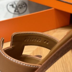 hermes 185 oasis heels sandals black/brown (copy)